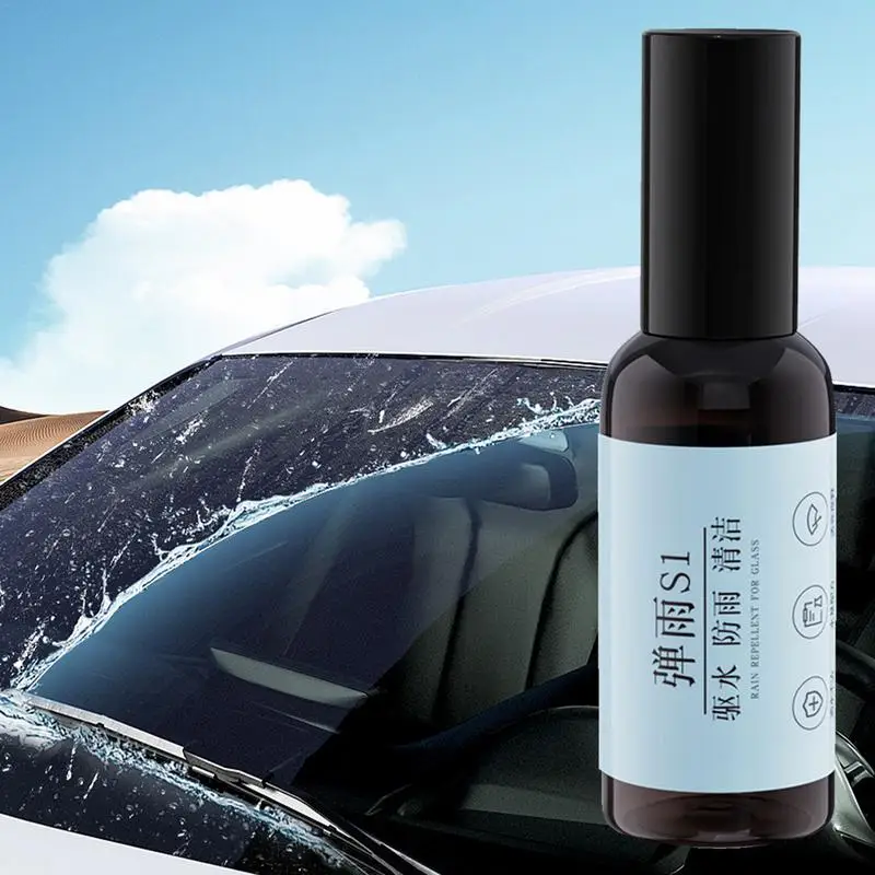 Auto Glas Anti-Fog Mittel Anti Nebel Auto Windschutzscheibe Innen 50 ml Langlebige Windschutzscheibe Spiegel Wasser Repeller Windschutzscheibe