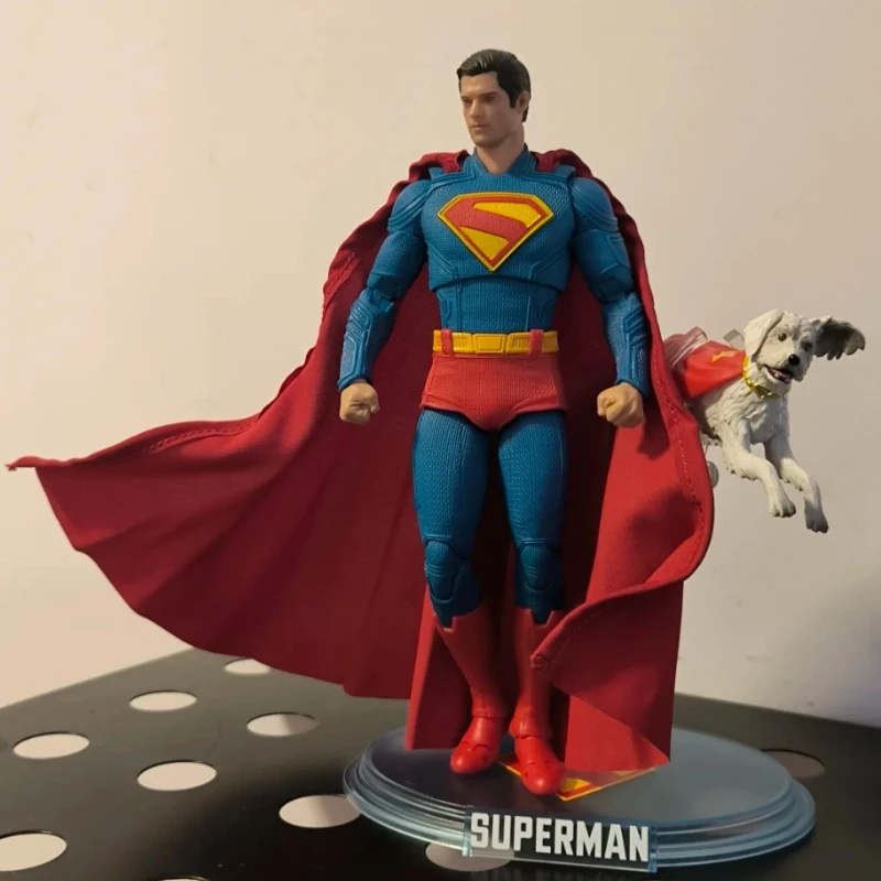 

NEW Fondjoy David Corenswet Superman Action Figure 1/9 Scale PVC Movable Joints Kid Toy Boy Gift Collectible Superhero Figurine