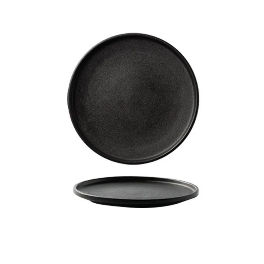 Tableware Ceramic Steak Plate Durable Reusable Western Dish Creative Multi-Function Storage Tray Hotel Table
