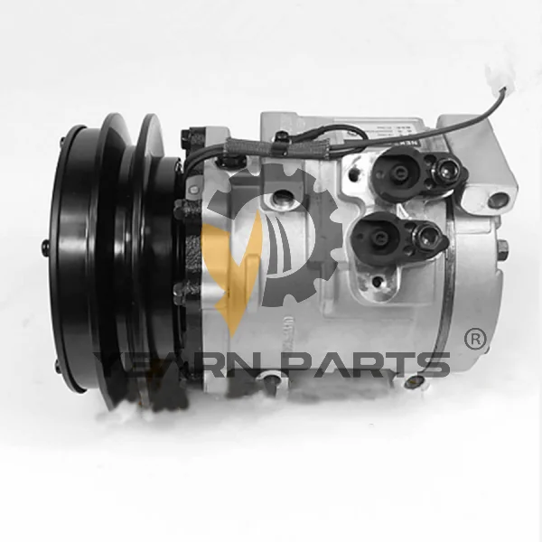 YearnParts ® Air Conditioning Compressor 20Y-810-1610 20Y8101610 for Komatsu Excavator PC200-8M0 PC220-8M0 PC270-8 PC300-8M0