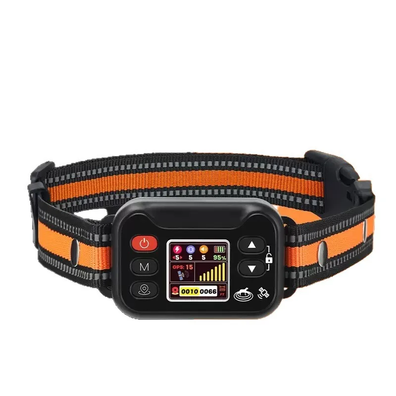 

For 1 Dog Smart GPS Dog Training Collar – Wireless Electronic Fence & Bark Control System with LCD Display, IPX6 Waterproof