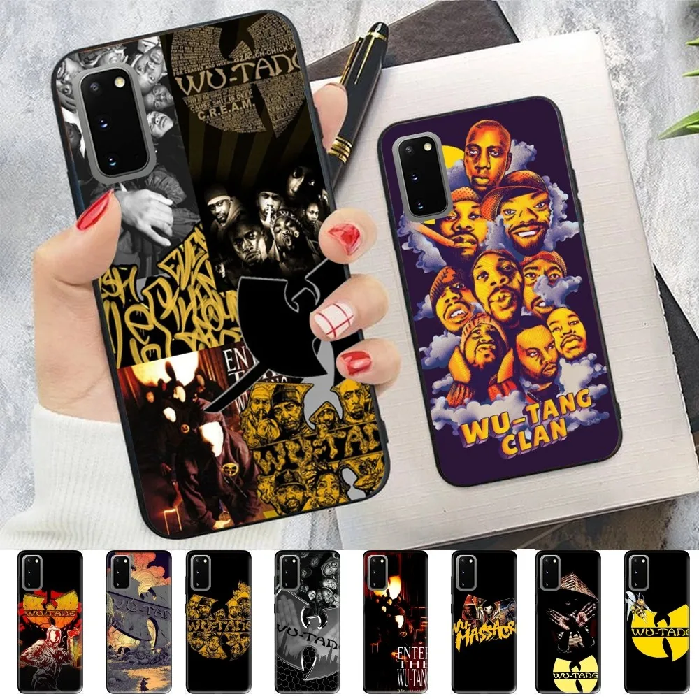 Hip-Hop Band W-Wu-Tang Phone Case For Samsung S 9 10 20 21 22 23 30 23 24 Plus Lite Ultra FE S10lite Fundas