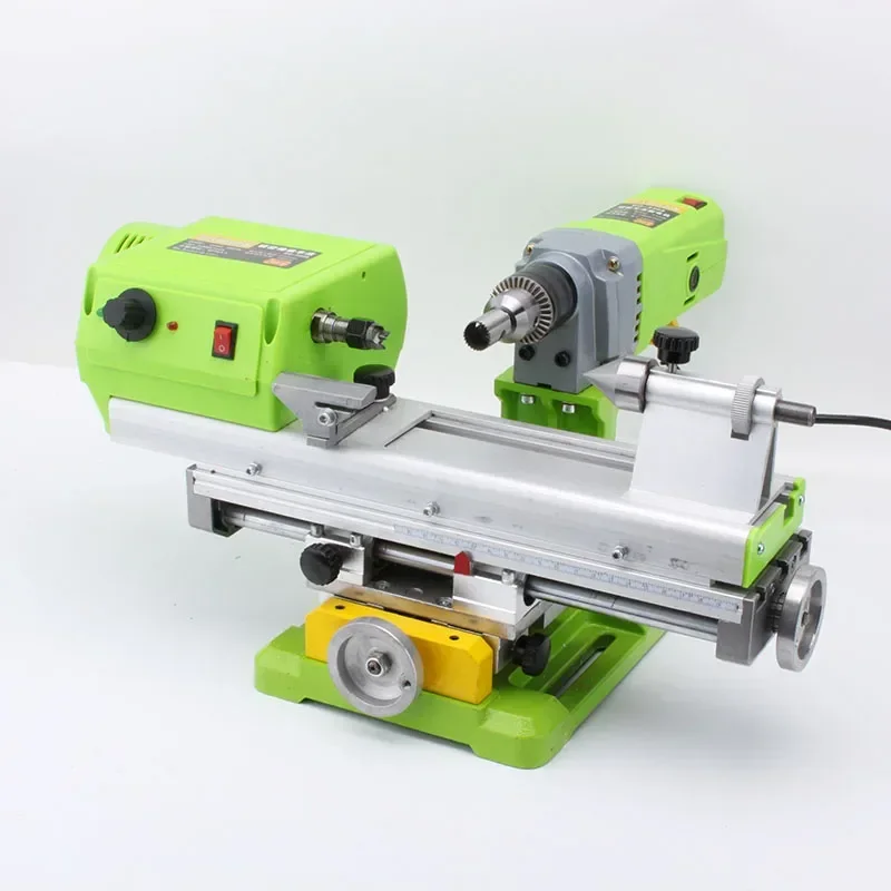 Beads Making Machine Small DIY Woodworking Bench Drill Micro-Polished Barrel Bead Ball Lathe