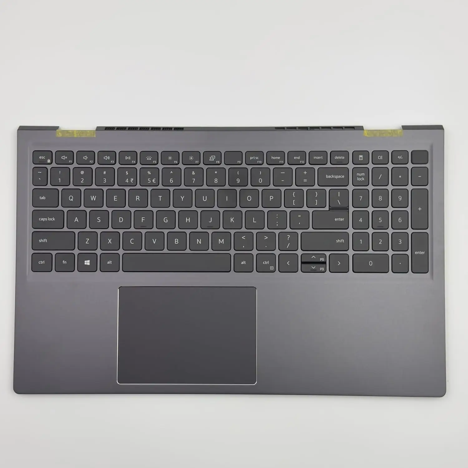 

Корпус для ноутбука 0Y64G2, замена верхней части для Vostro 5510 V5510 V5515, подставка для рук, верхний корпус, клавиатура, тачпад, черный, Y64G2