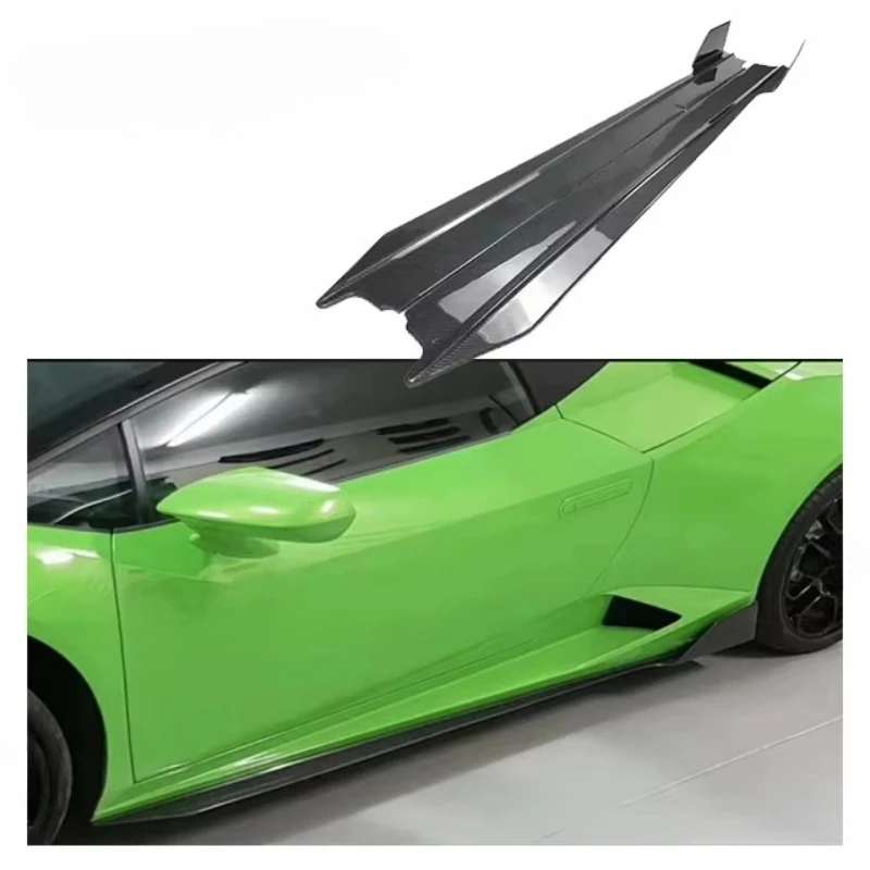 

Carbon Side Skirt for HuracanLP580 LP610 EVO Upgrade Vorsteiner Style Carbon Fiber Body Kit Side Skirt