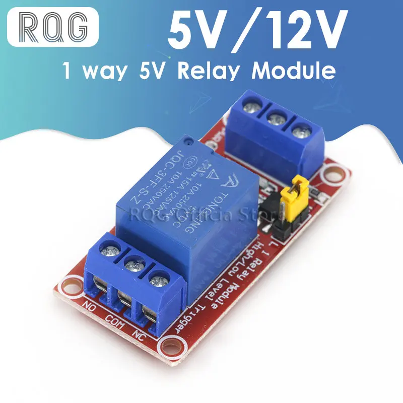 5V 12V One 1 Channel Relay Module Board Shield with optocoupler Support High and Low Level Trigger