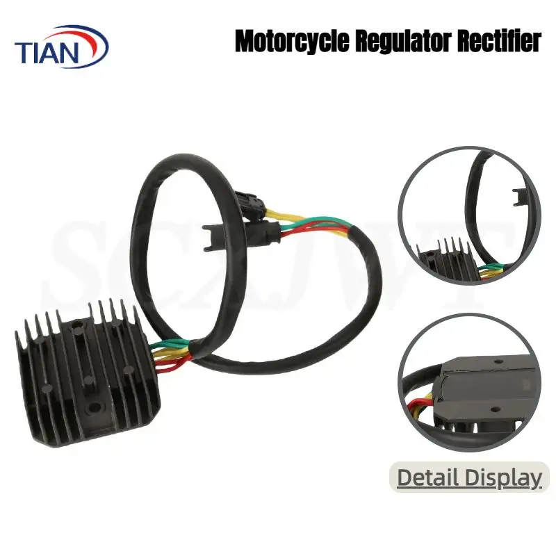 Compatible BMW F650CS, F800ST & C400GT K08 Motorcycle Regulator Rectifier – Optimal Voltage OutputHOT