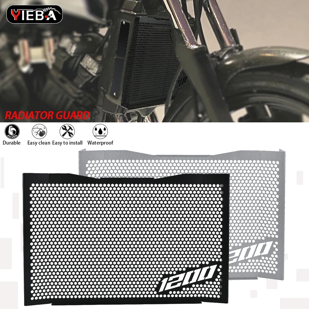 

For YAMAHA VMAX V-MAX 1200 1985 1986 1987 1988 1990 1991 1992 1993 1994-2007 VMAX1200 Motorcycle Radiator Guard Grille Cover