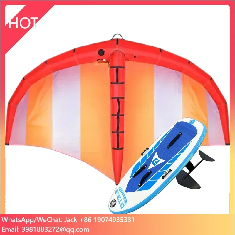 BSCI Factory OEM Wholesale Custom CE wing foil board surfer carbon hydrofoil surfboard efoil inflatable wing sail foil surfboard