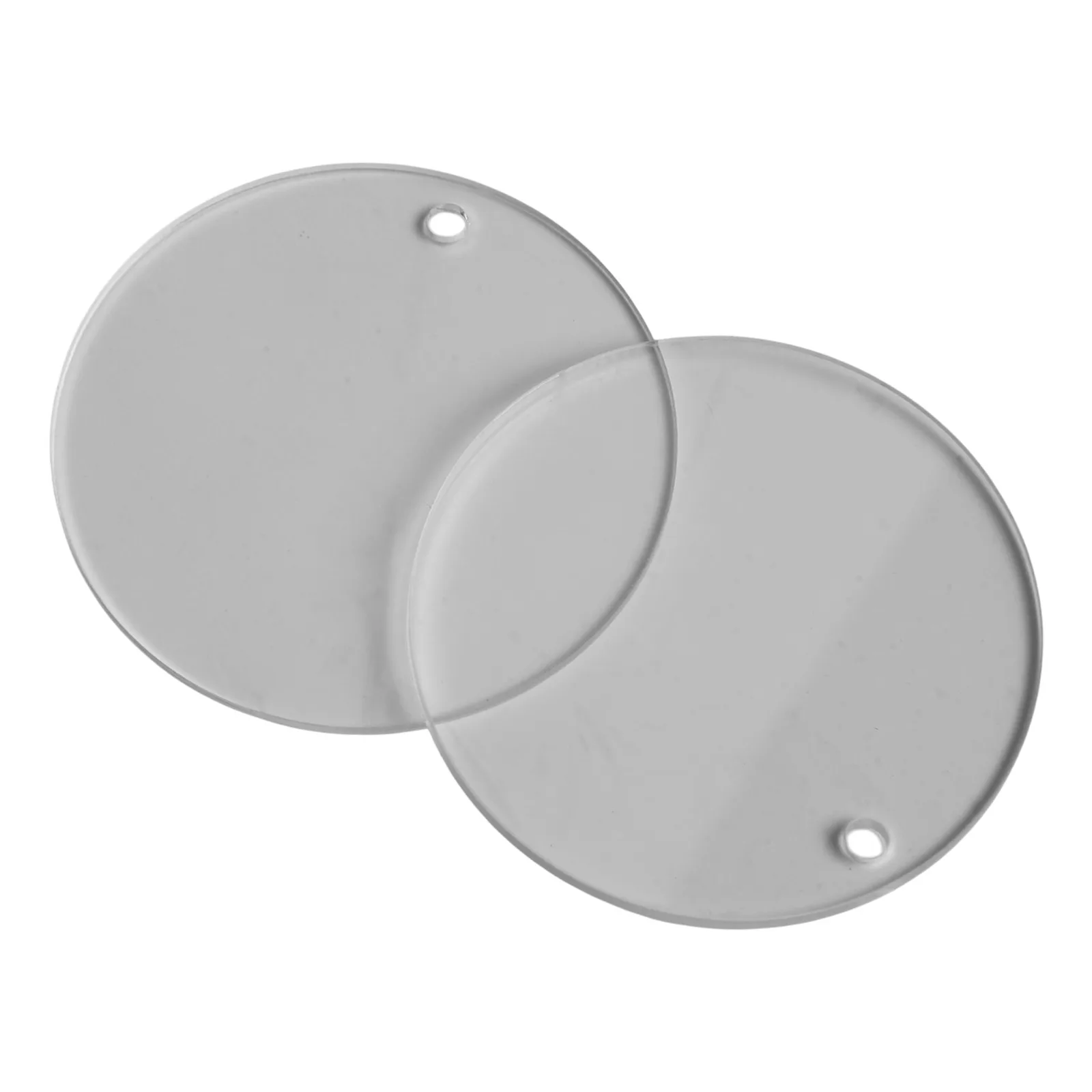 

Christmas Crafting DIY Craft Supplies Creative DIY Discs Acrylic Craft Blanks For DIY Customizable Holiday Gifts