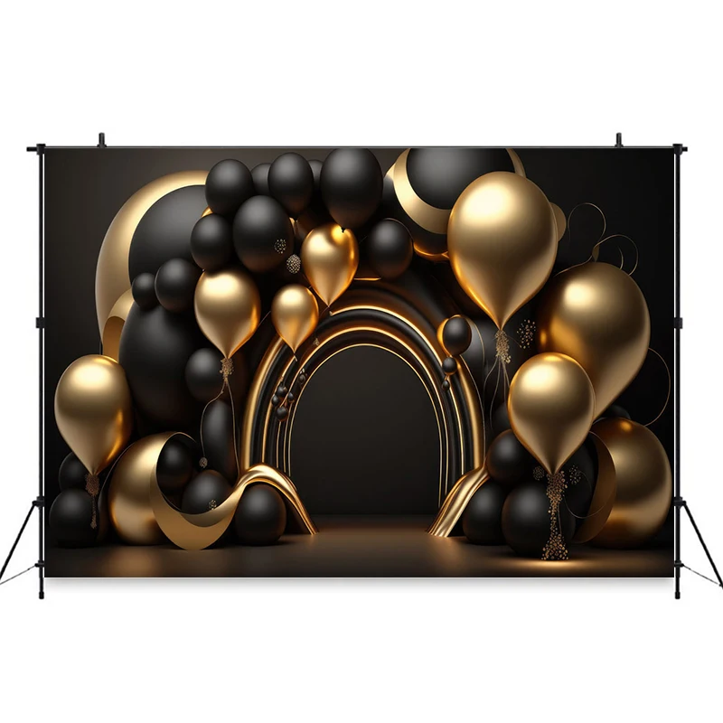 Фон для фотосъемки с изображением торта разбитого весеннего цветочного дня рождения ребенка фон для первого дня рождения новорожденных розовые воздушные шары фоны для фотостудии