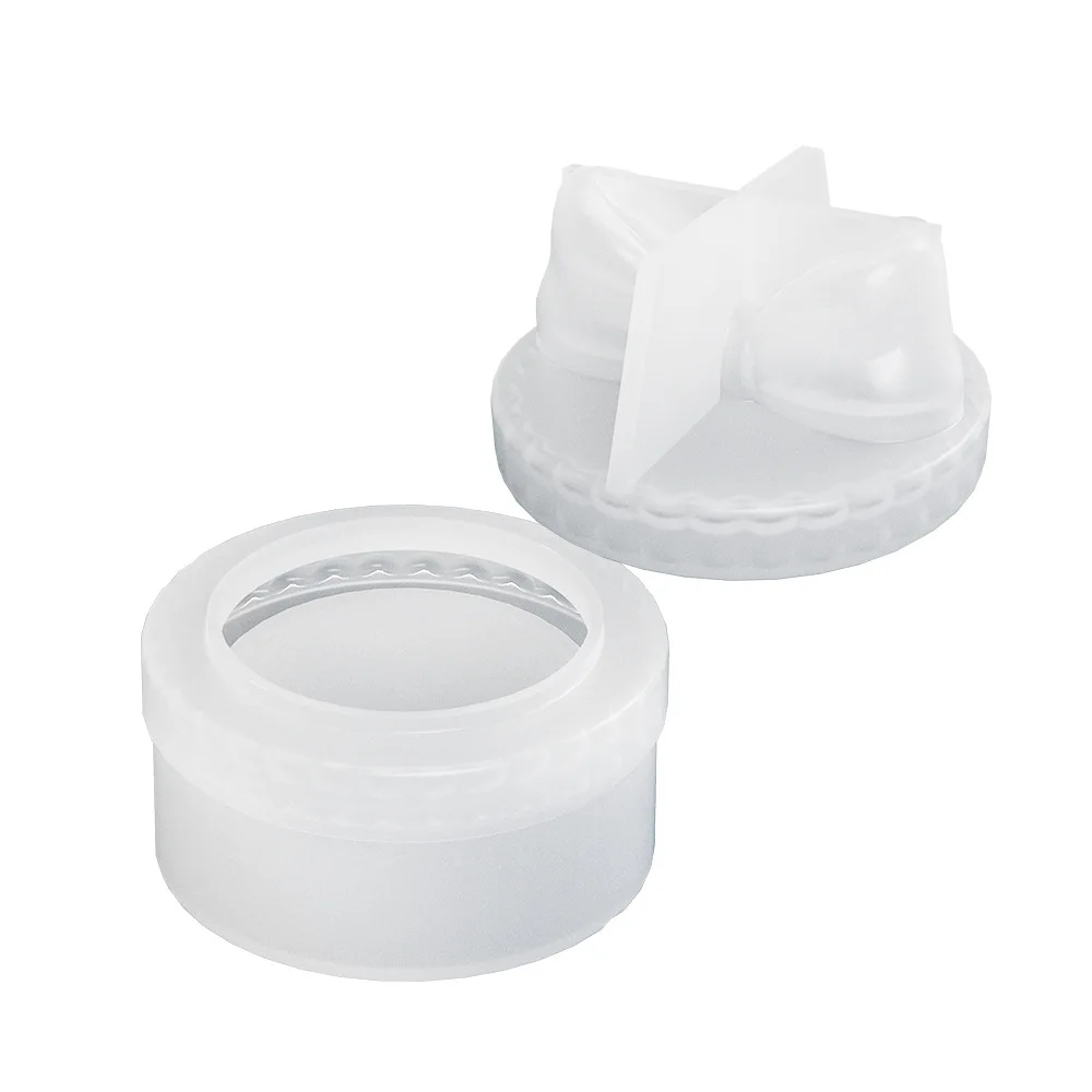 Storage Box Mold With Bowknot Lid Round Resin Box Molds Casting Silicone Mould DIY Gypsum Cement Moulds DIY Crafts