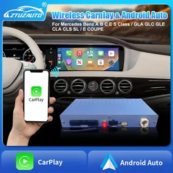 Wireless Carplay Retrofit Kit Decoder for Mercedes Benz NTG5.0 Total link Support Android Auto Mirror Link Multi-functional kit