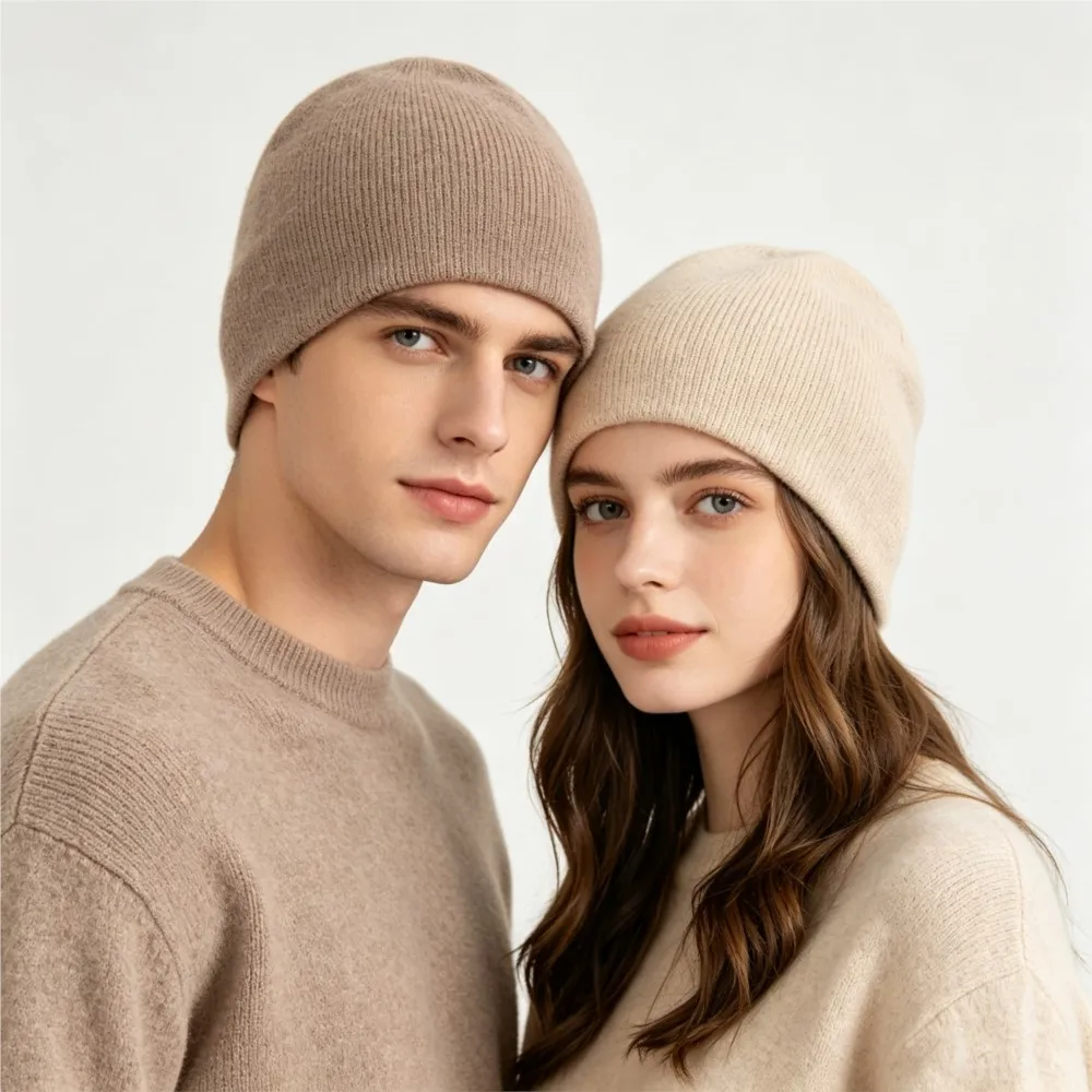 cashmere-hat-thickened-warm-knitted-cap-men-women-skin-friendly-headwear-solid-color-warm-breathable-stretchy-winter-beanie