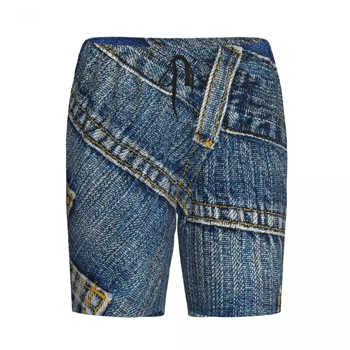 

Custom Behind Pants I Love Bluejeans Denim Shorts Sleeping Pants Men Pajama Pants Lounge Sleep Sleepwear Bottoms