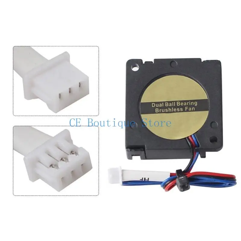 652F SV08 24V مروحة تبريد هادئة للطابعات ثلاثية الأبعاد والأجهزة الإلكترونية 30x30x10mm