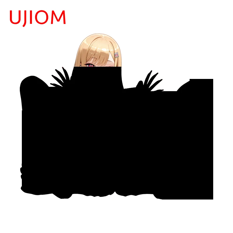 UJIOM Kitagawa Marin Lively Wall Stickers Exquisite Attractive Anime Waterproof Decal Vinyl Graphic Bedroom Game Room Decor