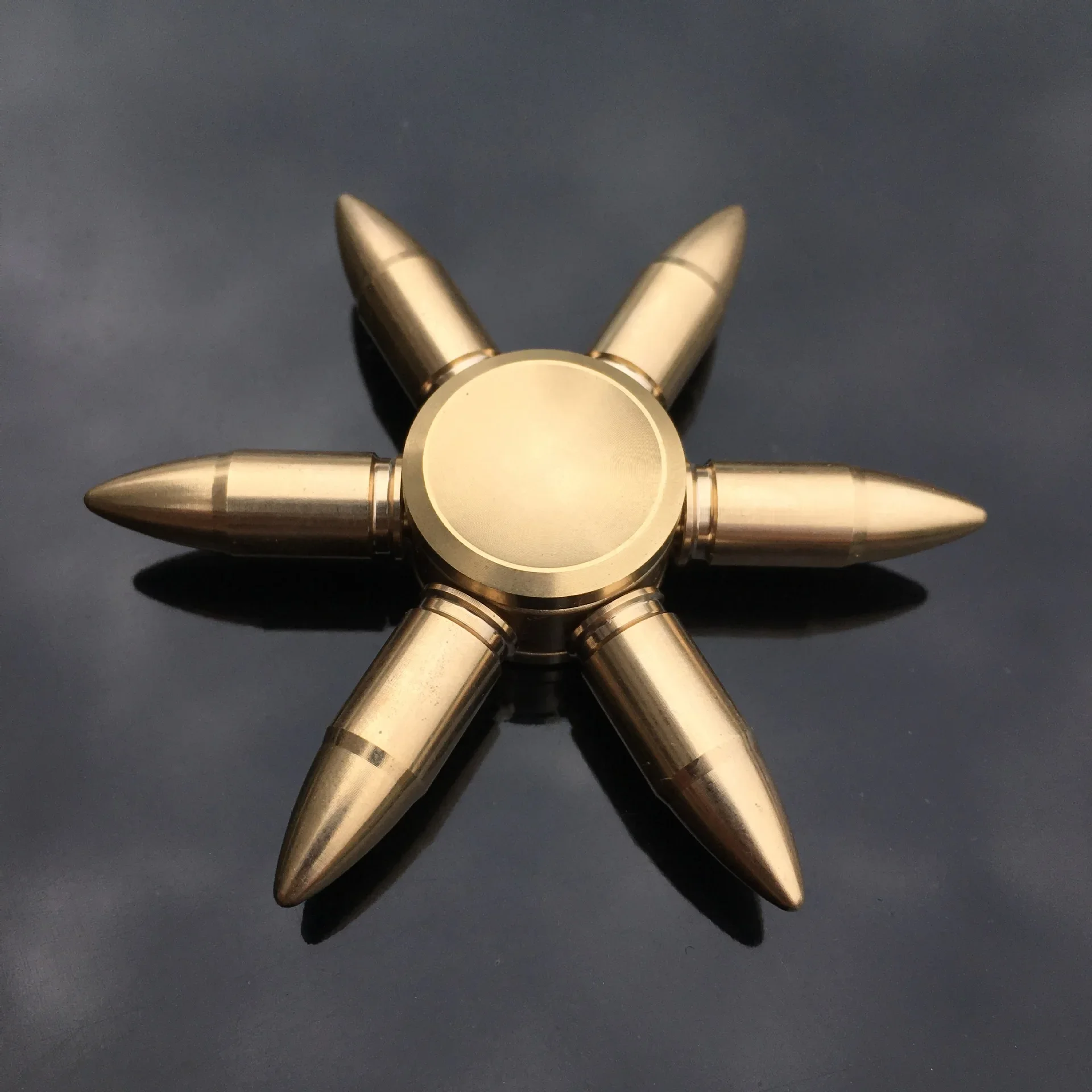 Pure Copper Fidget Spinner para adultos, Metal Hand Spinner, Design destacável, 88 rolamentos de aço inoxidável, Brinquedos Antistress