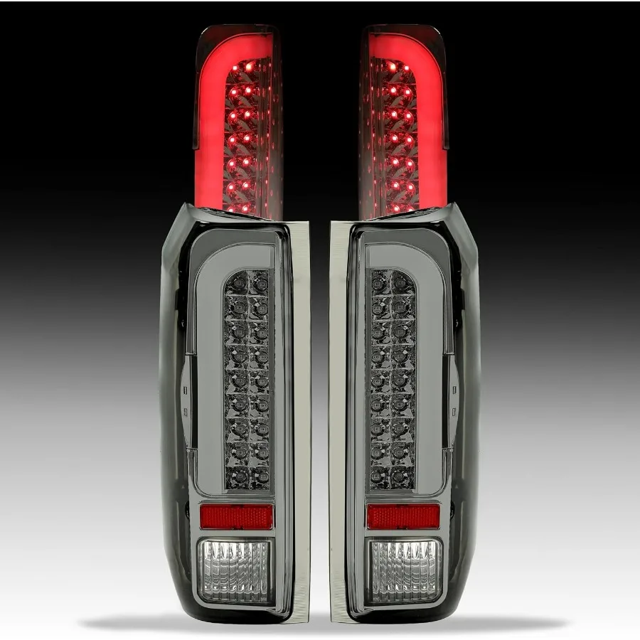 3D LED Tube Bar Achterlicht Remlichten voor 1990-1997 F150 F250 F350 Bronco F Super Duty Styleside Compatibel met Driver en Pa