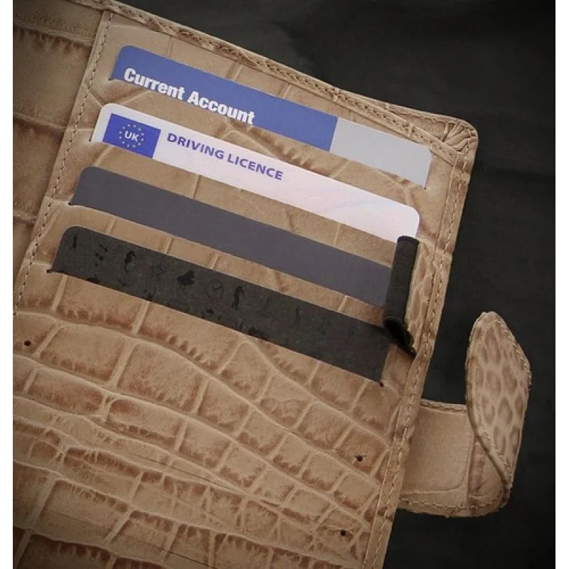 A+ Filofax A6 Personal Classic Croc Organizer Planner Diary Fawn Leather-026012 # ب9