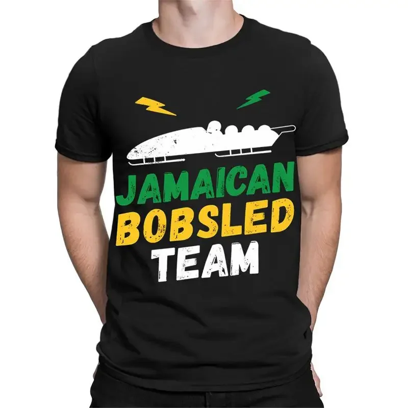 Jamaican Bobsled Team Funny Joke Fancy Dress Novelty Mens  T shirt Top TA 123