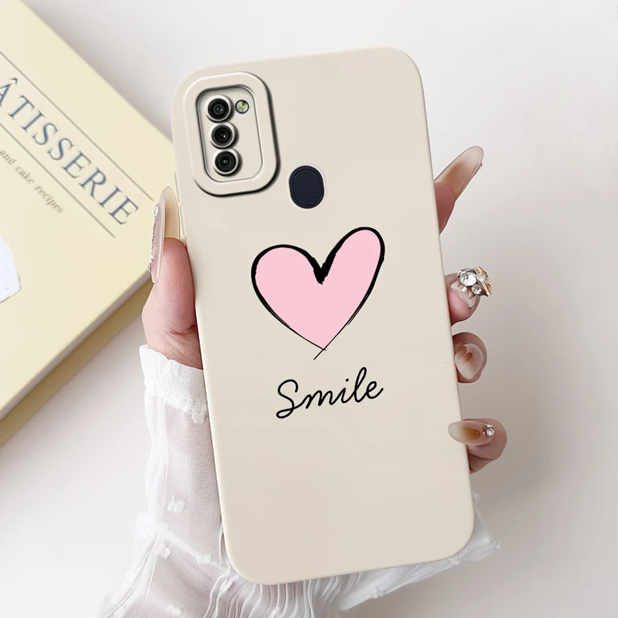 For Samsung A11 Galaxy A115F Case A11 M11 Cute Panda flower Funda Soft Silicone Len Proective Shell For SamsungA11 A 11 Housing