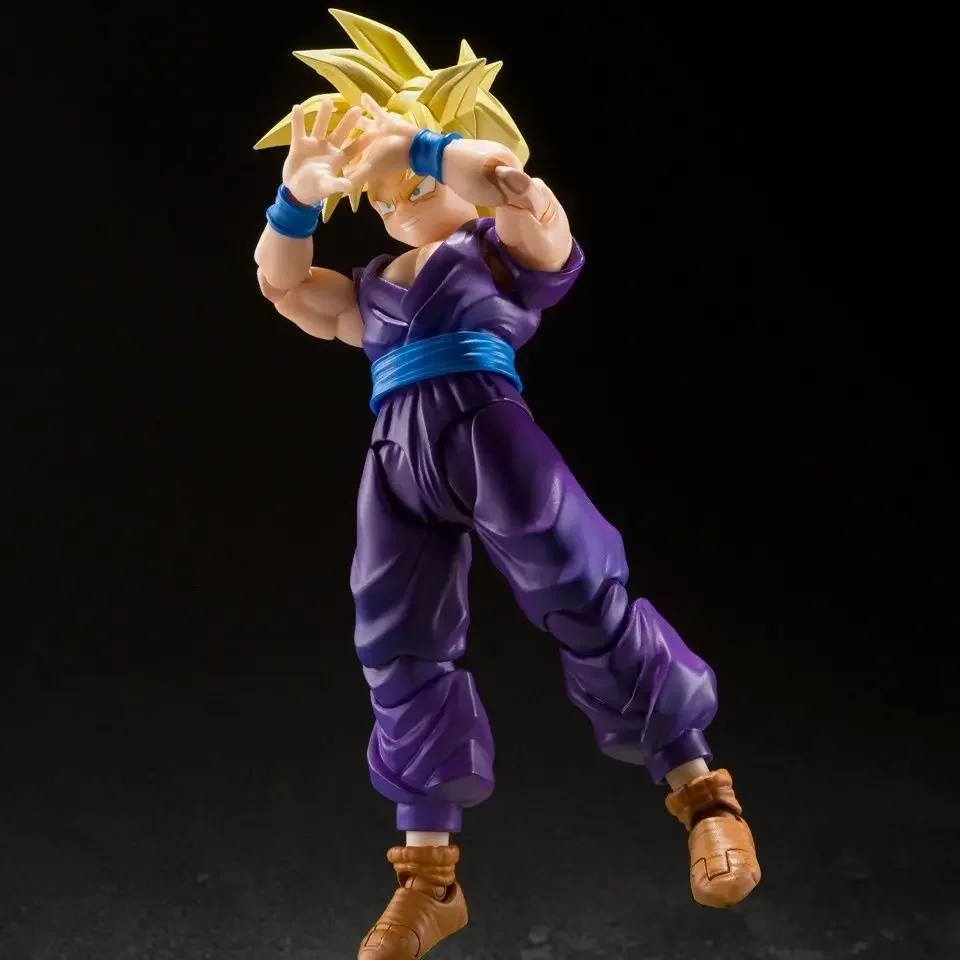 【En stock】 Original BANDAI SPIRITS S.H.Figuarts DRAGON BALL Z Son Gohan 11 cm figurines Animation ornements Collection poupées