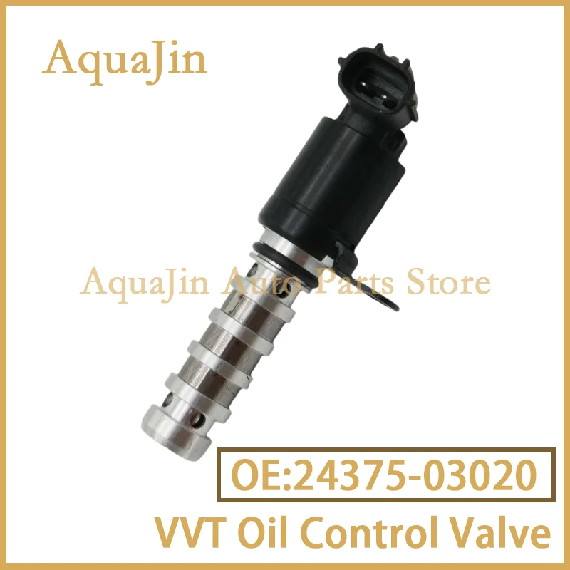 

24375-03020 VVT Oil Control Timing Variable Solenoid Valve For Hyundai Elantra Ioniq Kia Niro 2017~2020 2018 2019 2437503020 Car
