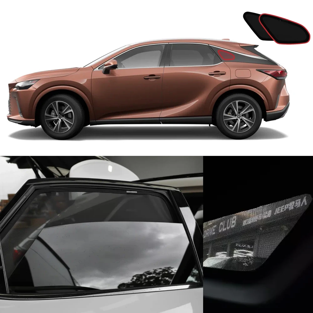 

For Lexus RX 500H ALA10 2023 2024 Magnetic Car SunShade Shield Front Windshield Curtain Rear Side Baby Window Sun shade Visor