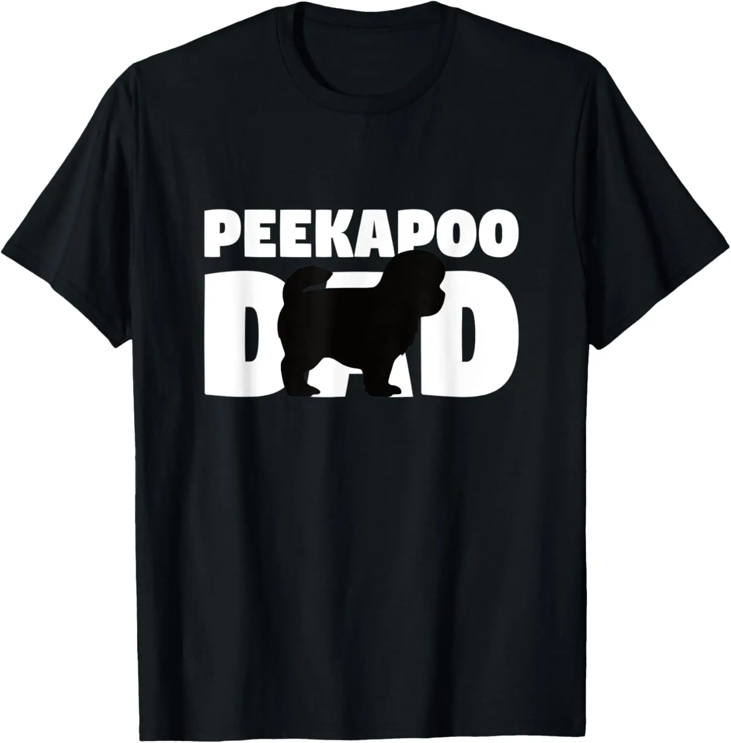 Kiekeboe papa T-shirt Kiekeboe cadeau vader hond papa Tee