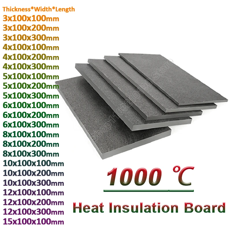 

Fibreglass Sheet Plate Thick 3-20mm Mould Heat Shield Sheets High Temperature Resistance 1000℃ Insulation Board DIY L=100-300mm