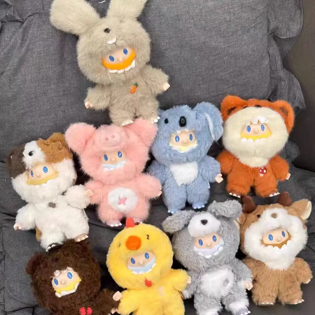 

Аутентичный поиск единорога, монстра-хранителя, первое поколение, слепая коробка, виниловая плюшевая игрушка FARMER BOB, модная игра