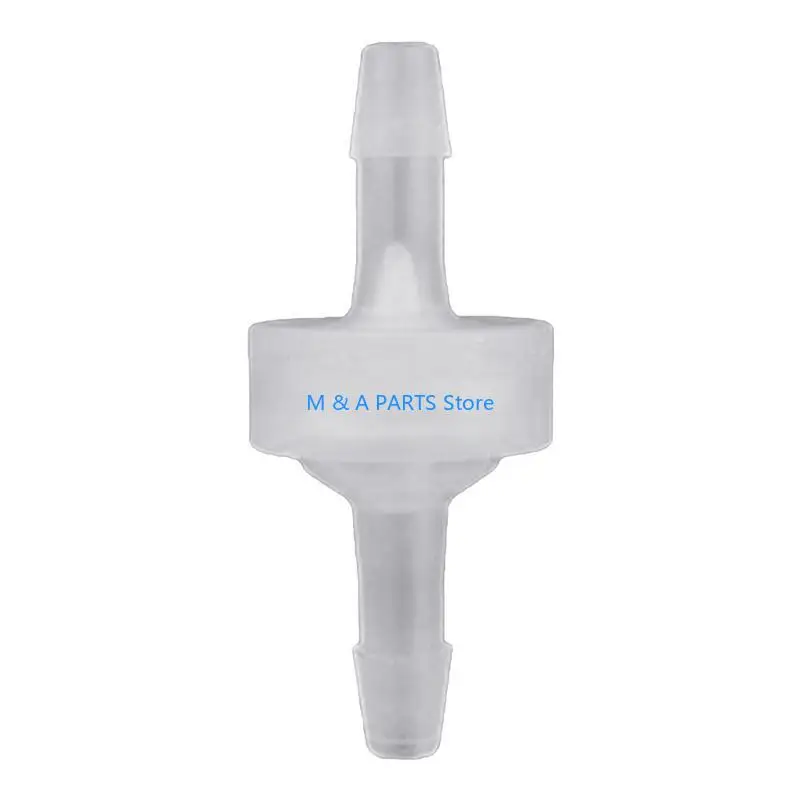 

U1JF Diameter 3mm 4mm 6mm Plastic Check One-Way Pagoda Inline Non-Return Liquid Water Fluid Stopper