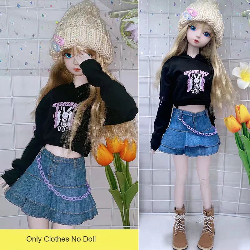 

1/3 BJD Dress 60CM SD Doll Clothes Handmade Doll Accessories Fashion Casual Suit DIY Dress Up Doll Girl Toys Gift