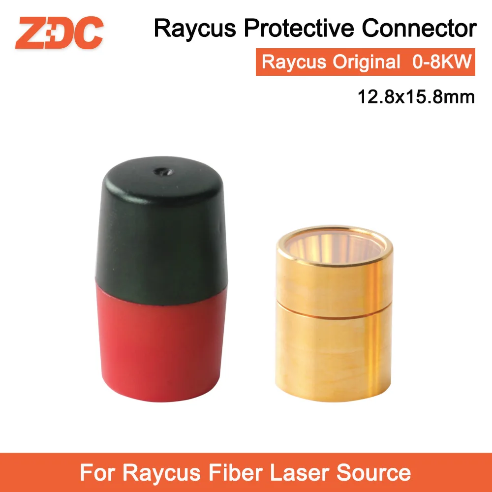 Imagem -04 - Zdc Raycus Original Fibra Fonte de Laser Saída Conector Lente Protetora Grupo para Raycus Fibra Fonte Wsx Corte a Laser