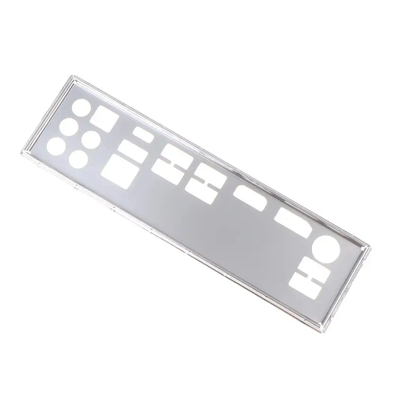 IO I/O Shield Back Plate Stainless Steel Back Plate Blende Bracket For B450M Steel Legend, B450 Steel Legend