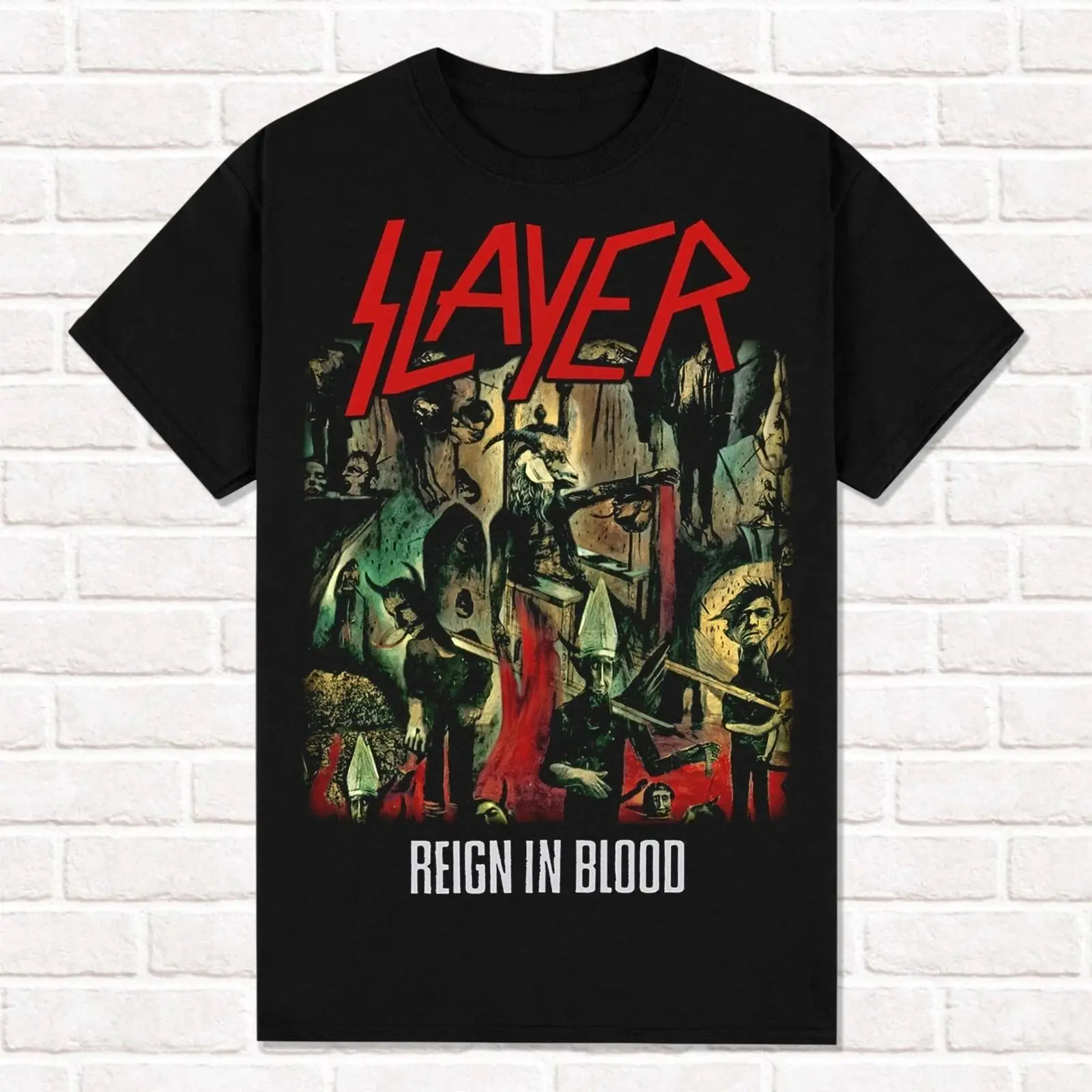2026 Rock Heavy Metal Short Sleeve Gothic Punk Style T-shirt Vintage Y2K Street Wear Casual Loose Round Neck Top Unisex