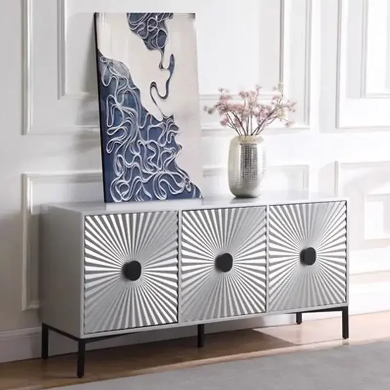 A Modern Creative Light Luxury Design BRILLIANT Light TV Cabinet Decorative Dinning Storage Cabinet