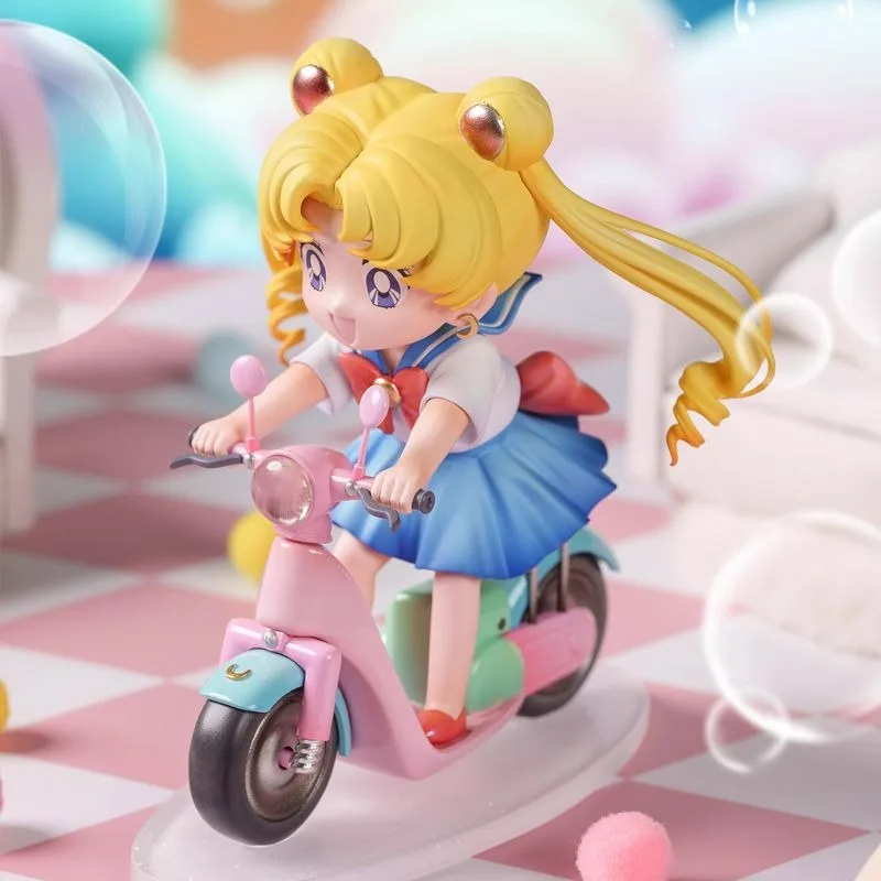 Sailor Moon anime dibujos animados lindo Tsukino Usagi estatuilla moda para niñas y decoración de escritorio personalizada ornamento regalo de vacaciones