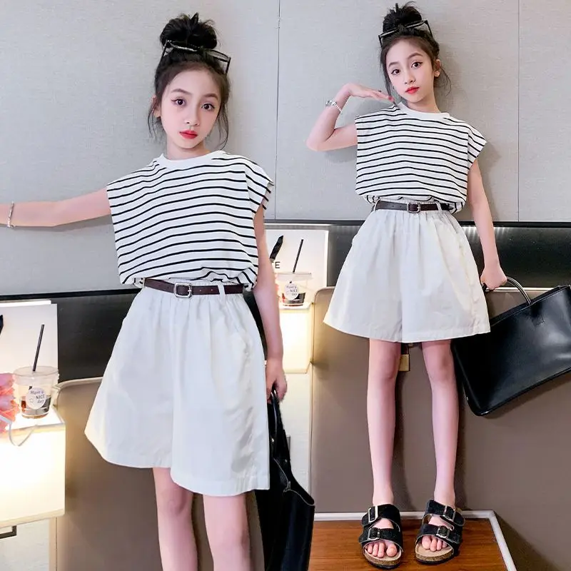 Summer Wear Girl Clothes 6 To 7 Years Old Luxury Girls Sets From 10 12 Clothes 8 14 Costume Korean Kids Year Teenagers Children