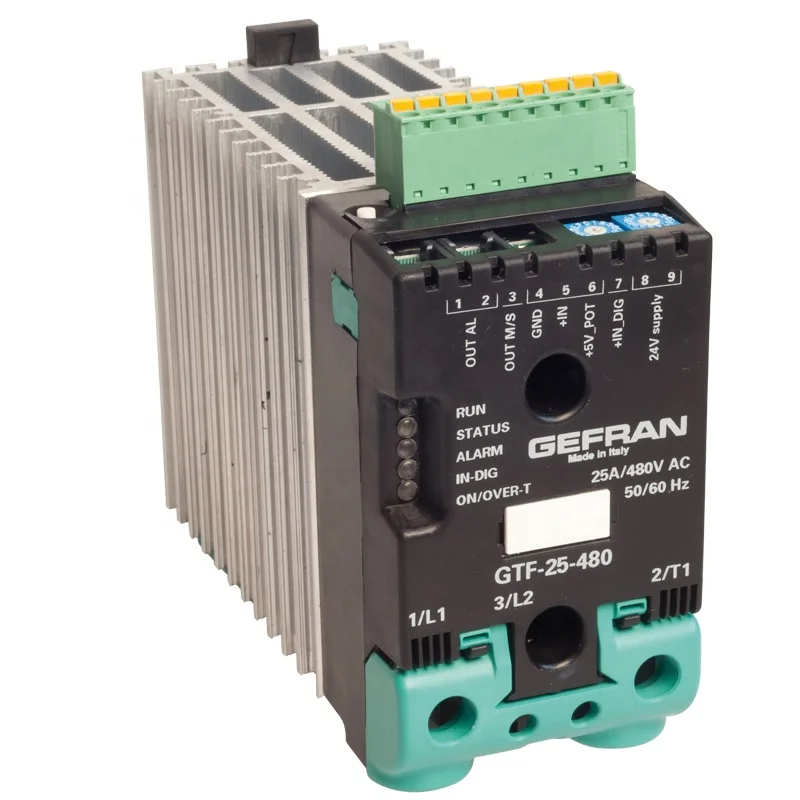 Original GEFRAN GTF Series GTF-25-480 GTF-50-480 GTF-90-480 single phase power controller