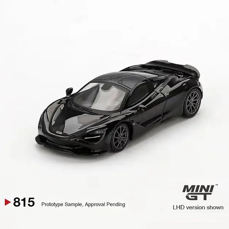 

Предпродажа MINIGT 815 1:64 MCL 750S Saros Grey, литая под давлением диорама, коллекция моделей, миниатюрные игрушки