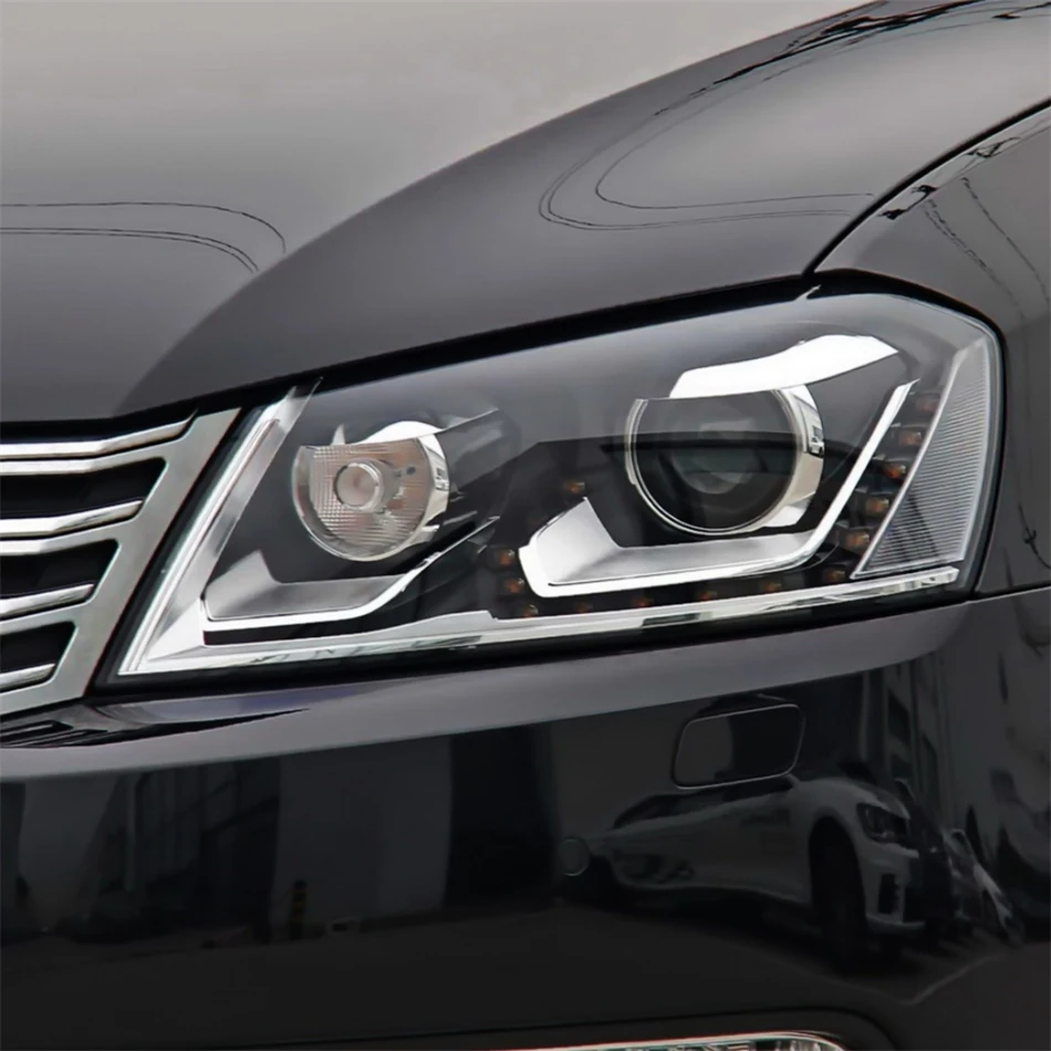 For Volkswagen VW Magotan B7L 2012 2013 2014 2015 2016 Car Base Head Lamp Shell Headlight Base Headlight Headlight Rubber Cover