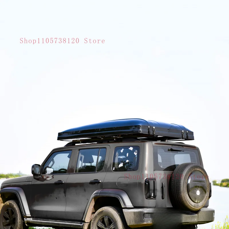 Factory Hot Selling Outdoor Camping Roof Tent Hing Triangular Outdoors S Plastic Hard Top Side Open Car Trai