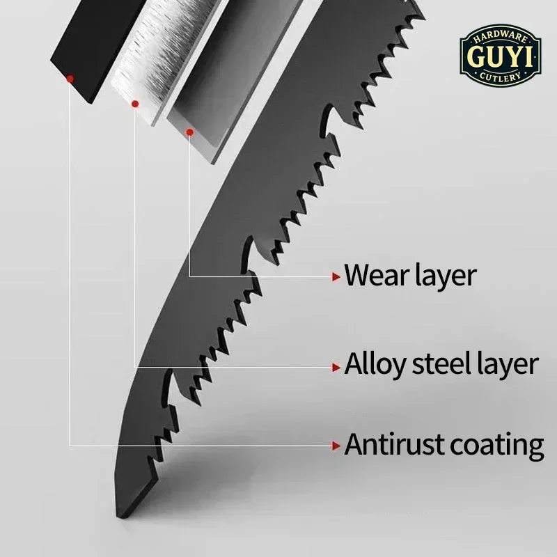 Folding Hand Saw Multifunctional Outdoor Logging Saw Woodworking Folding Portable Saw For Garden Pruner Gardening Tools Tree