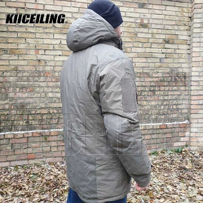 KIICEILING ECIG 4.0 Winter Jackets Men, Tactical Jacket, Mens Jacket, Thermal Streetwear, Bomber Jacket, Parkas Coat Clothing