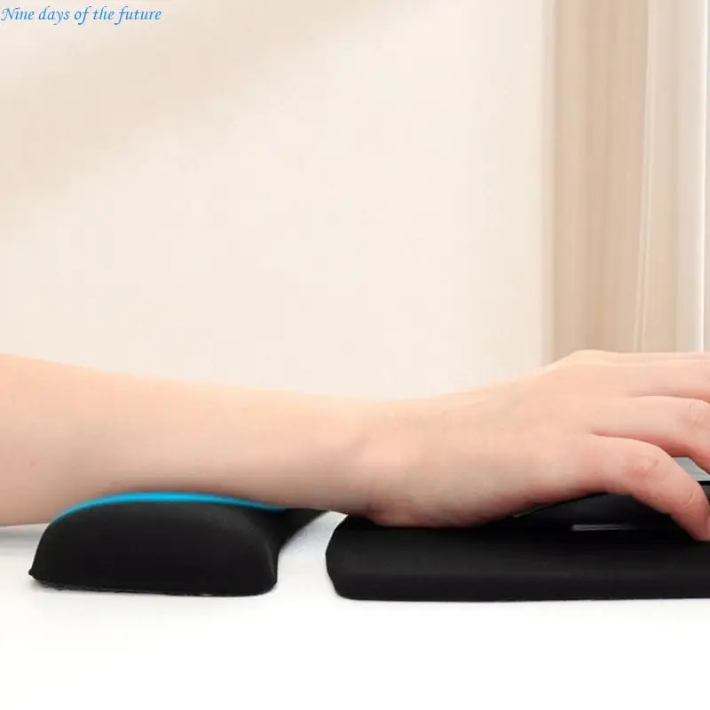 Reusable Fatigue Silicone Mouse Pad Detachable Design For Computer Desk E65A