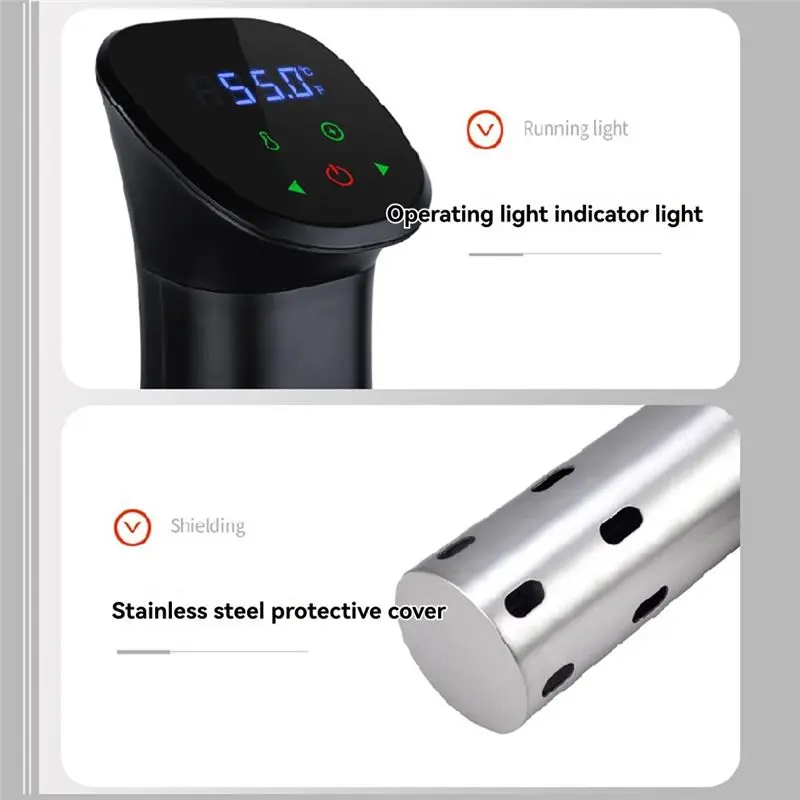 ABZA-Precision Sous Vide Slow Cooker For Home Use- Low-Temperature Cooking For Steaks& More Perfect For Kitchen Appliances