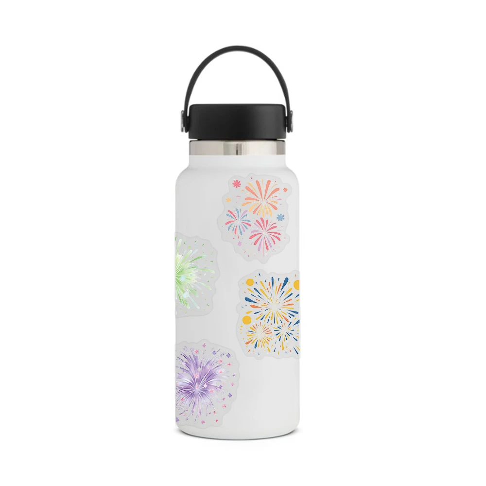 50 pezzi adesivi romantici fuochi d'artificio petardo decalcomanie per adulti coppie album di album biglietto di auguri confezione regalo bagagli per laptop