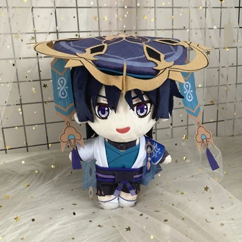 Anime Spiel Genshin Impact Plüschpuppe Sonderpreis Ausverkauf Wanderer Klee Kuscheltiere Spielzeug Scaramouche Kinder Geschenk